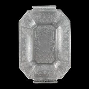 Antique EAPG Virginia Dare Bread Plate Diana Goddess Hunt Dithridge Riverside